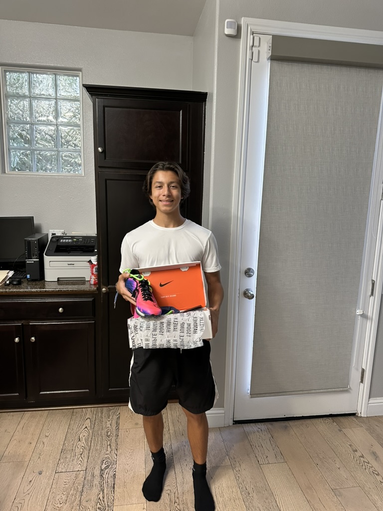 Last camp's spike giveaway winner